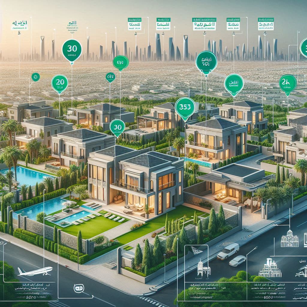 أسعار الفلل في الرياض وأفضل الأحياء للسكن والاستثمار